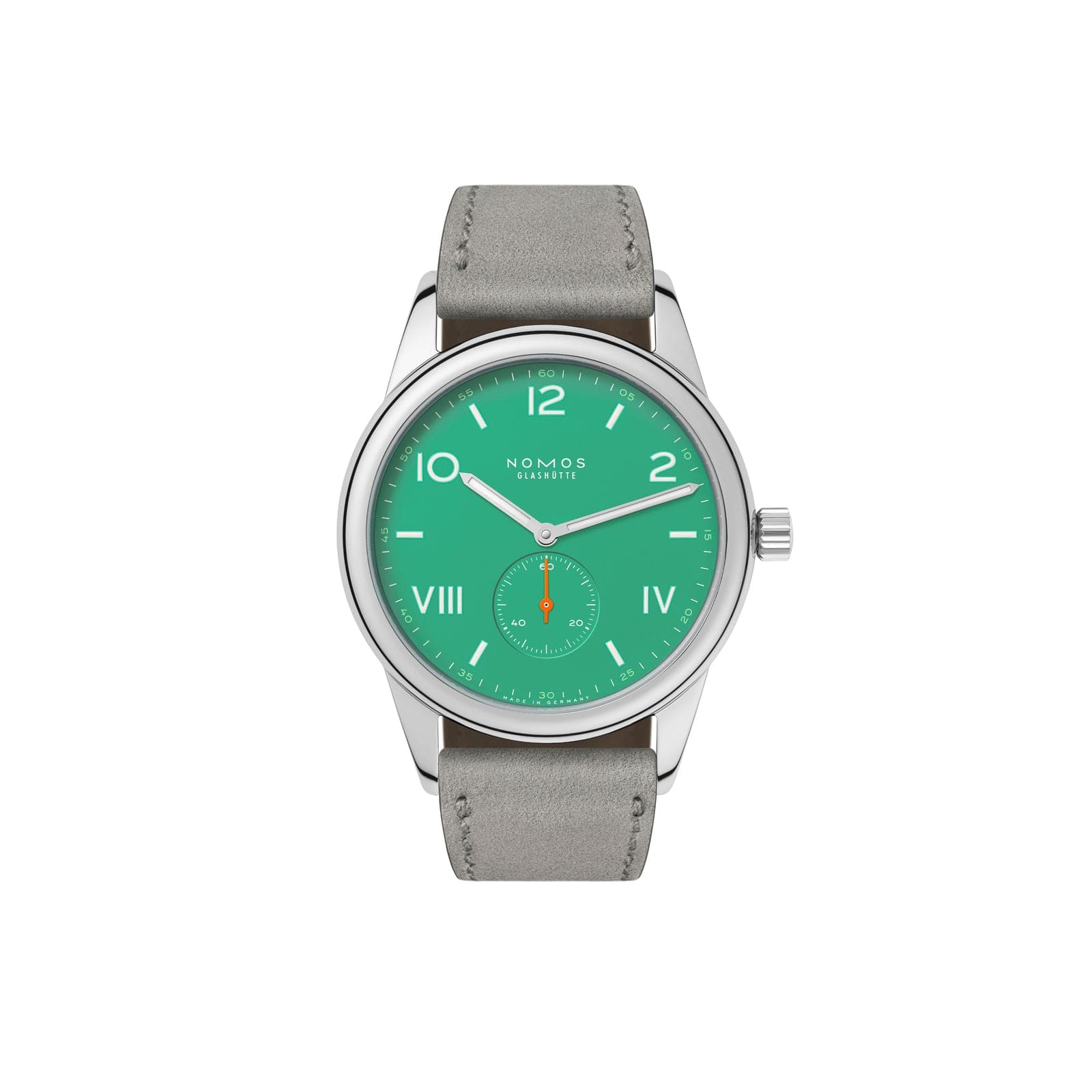 NOMOS Glashutte Club Campus 38 Electric Green 715.GB Long s Jewelers