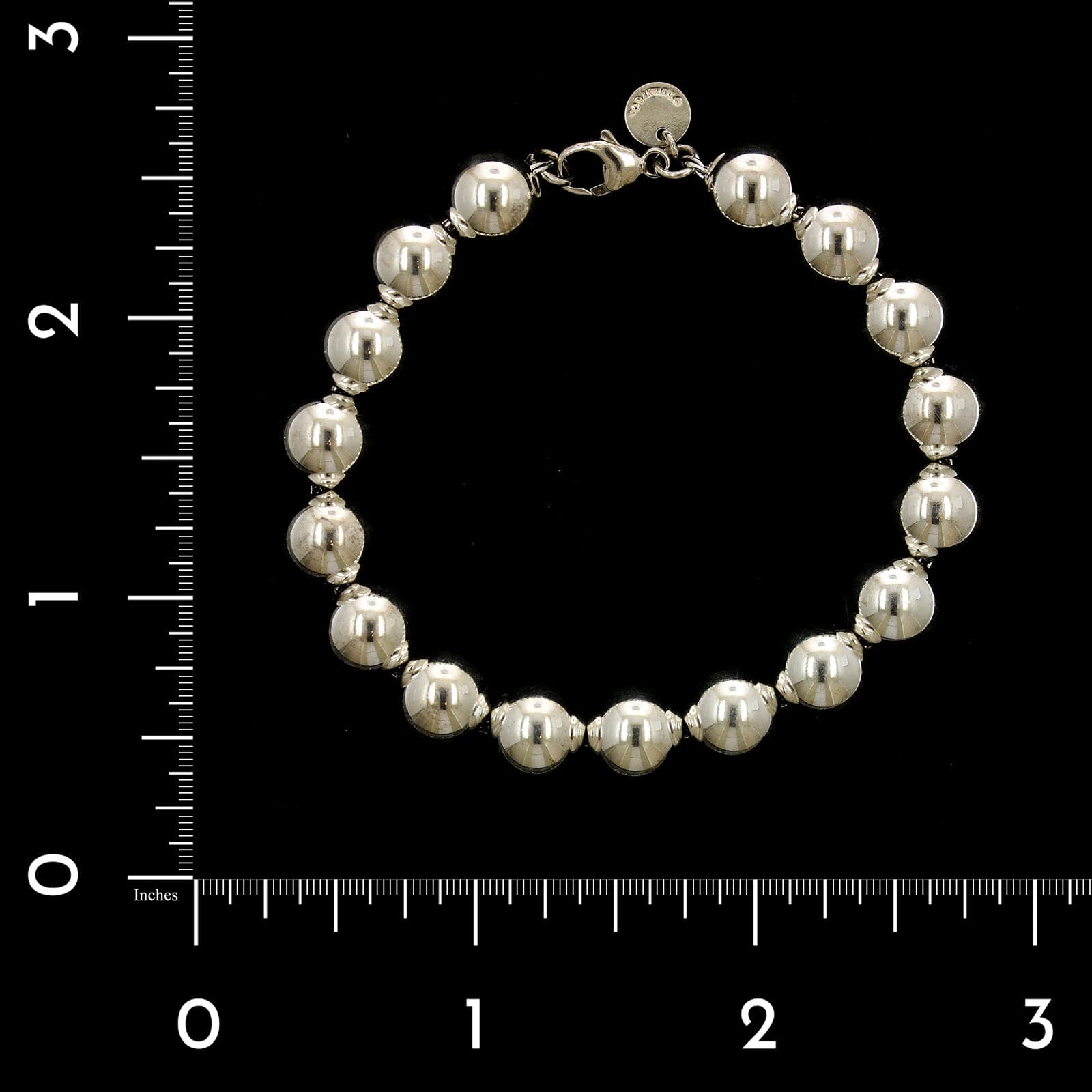 Tiffany & Co factory Ball Bracelet Silver .925