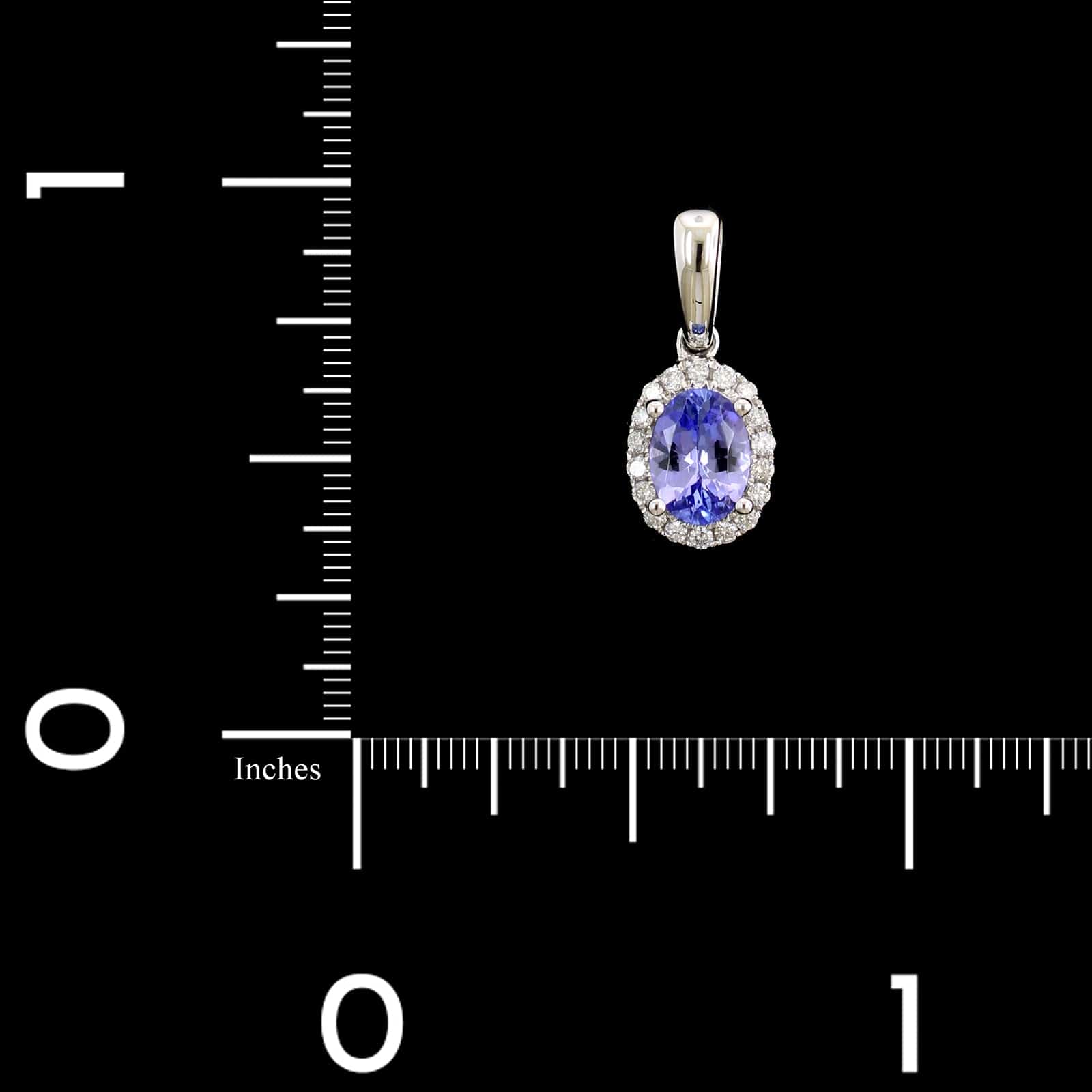 10K Tanzanite shops Pendant