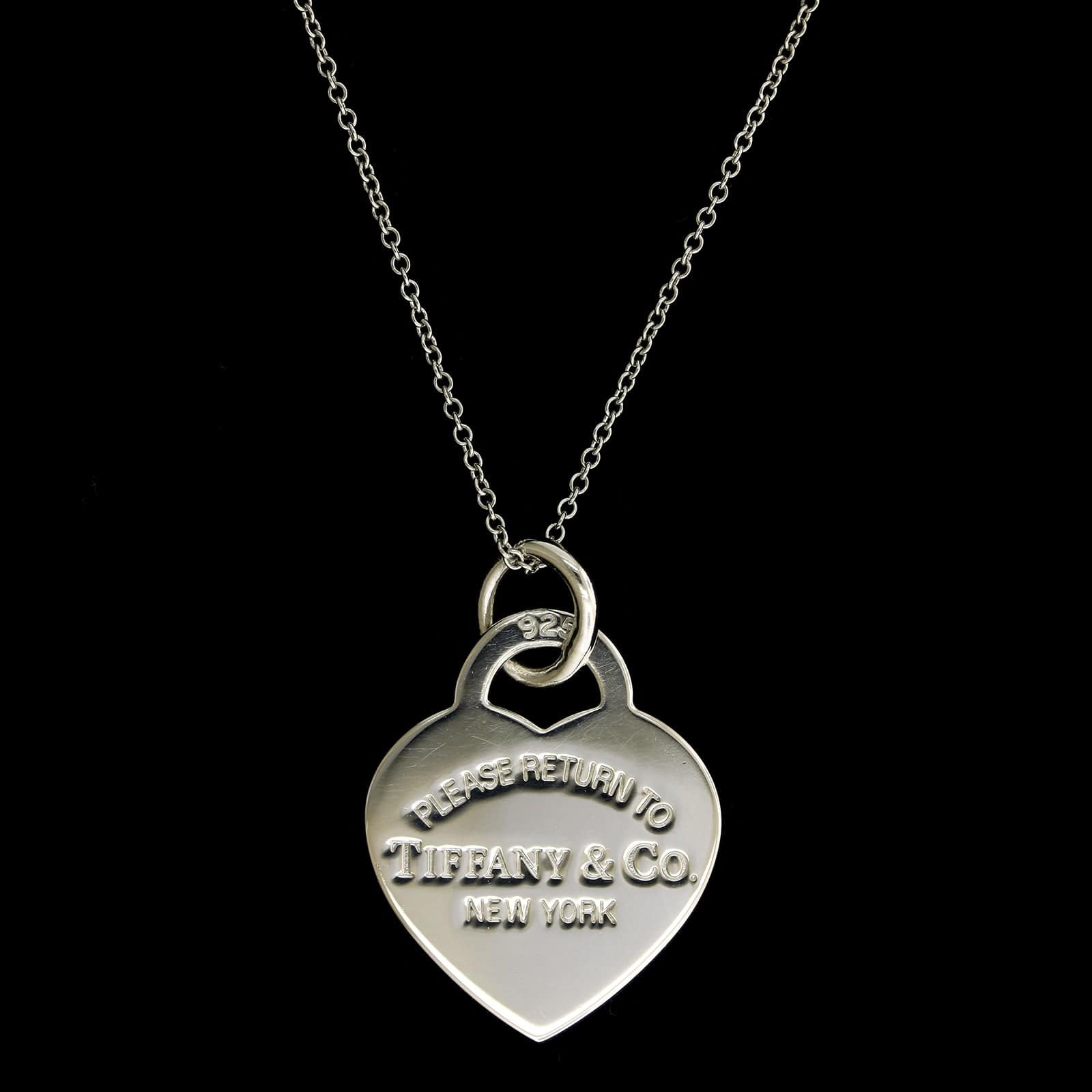 Return to tiffany on sale heart tag pendant