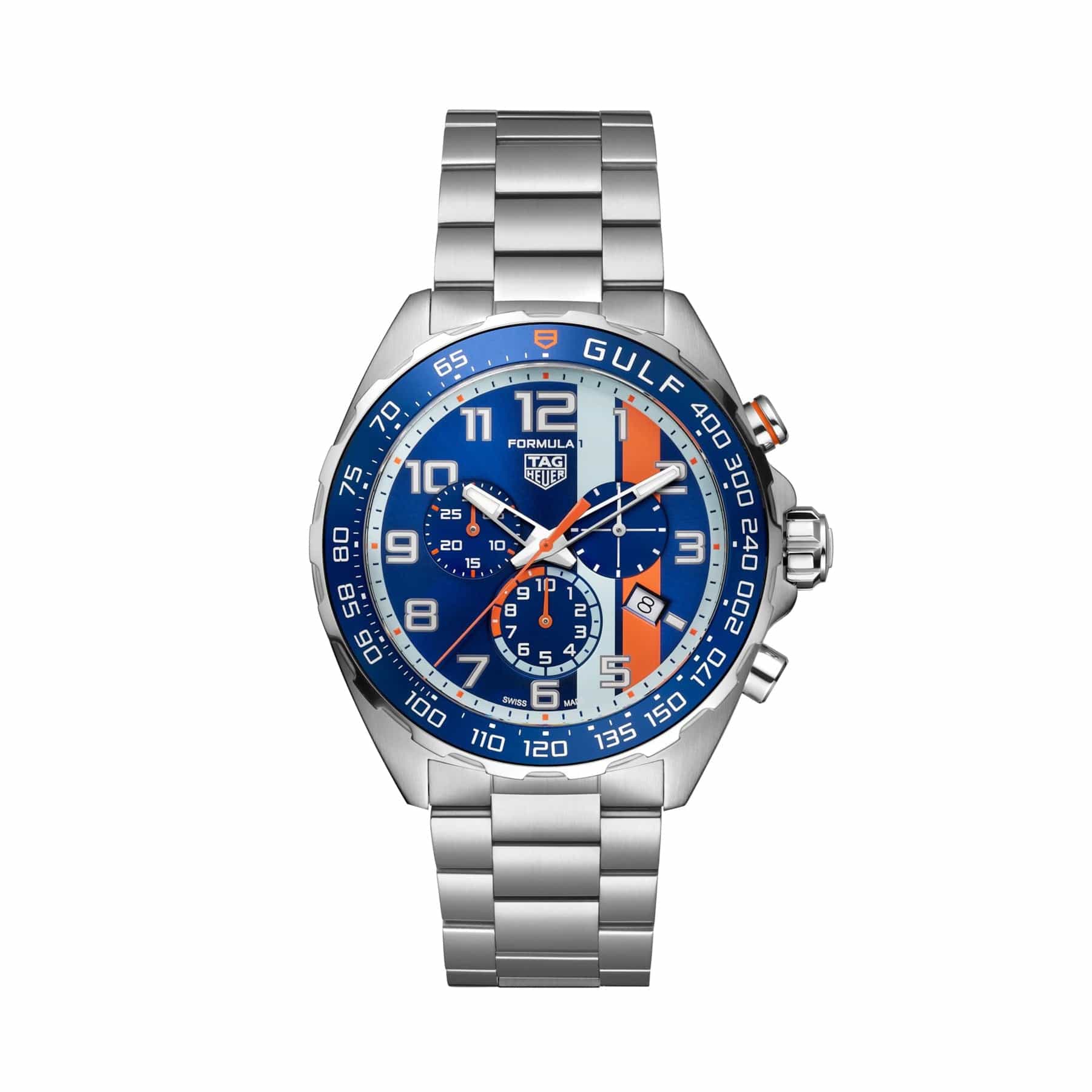 Tag heuer formula store 1 chronograph blue