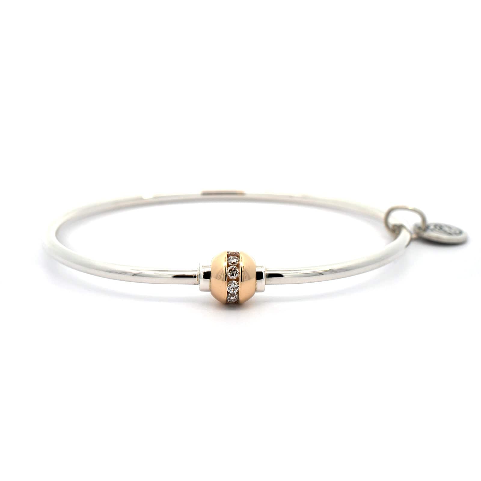 Cape Cod Style retailer 14K Single Bead Sterling Silver Bracelet