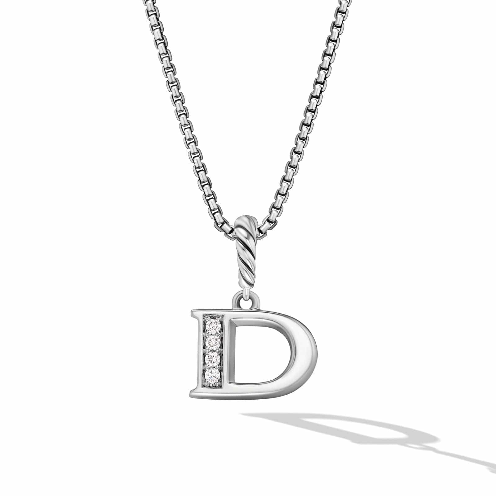 Gold Plated store D Initial Pendant, 925 Silver Diamond D Initial Pendant, Silver Diamond Initial Pendant, D Initial, Pave Diamond Initial Pendant