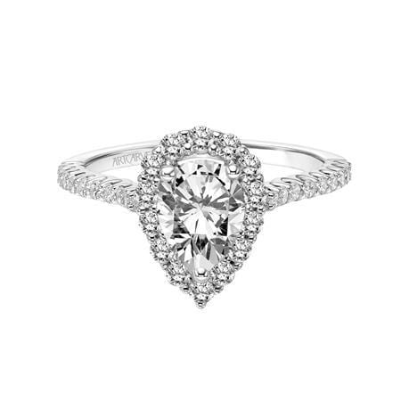 White Gold Engagement Rings: Round, Pear & More + Pro Tips