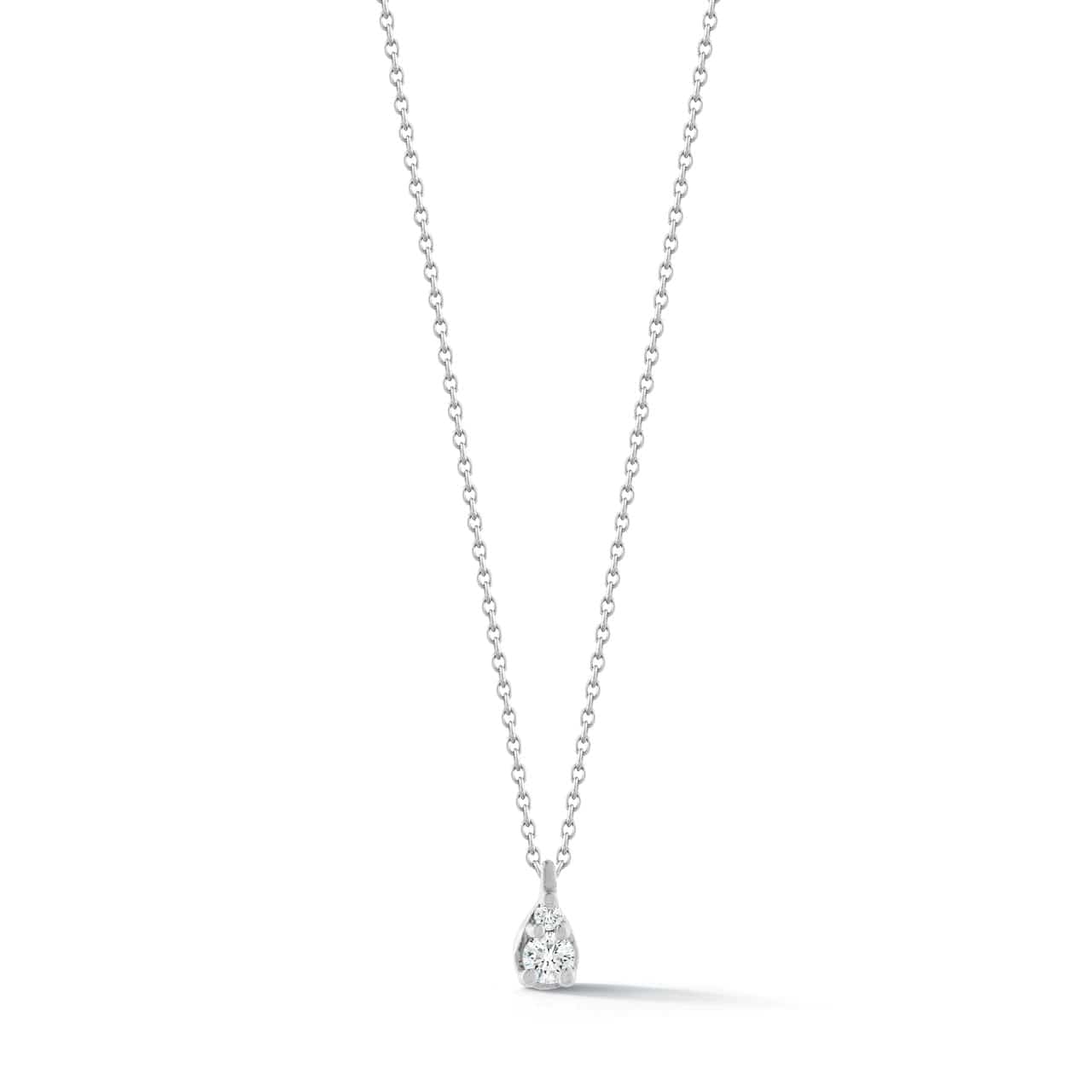 1/2 CTW Diamond Lock 16-18” Necklace 14K Yellow White Rose Gold 