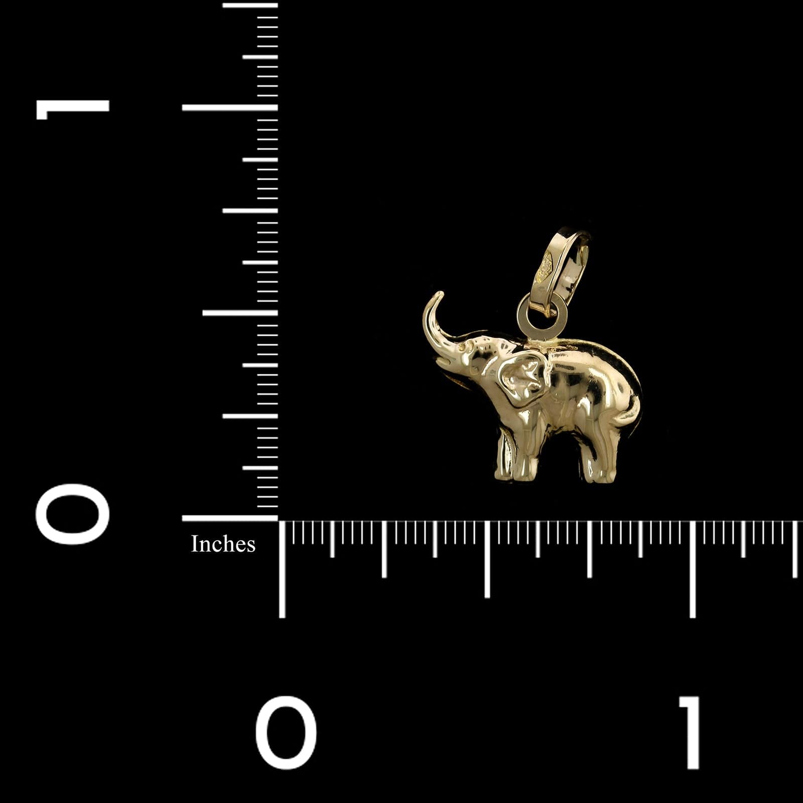 14K Elephant Charm selling