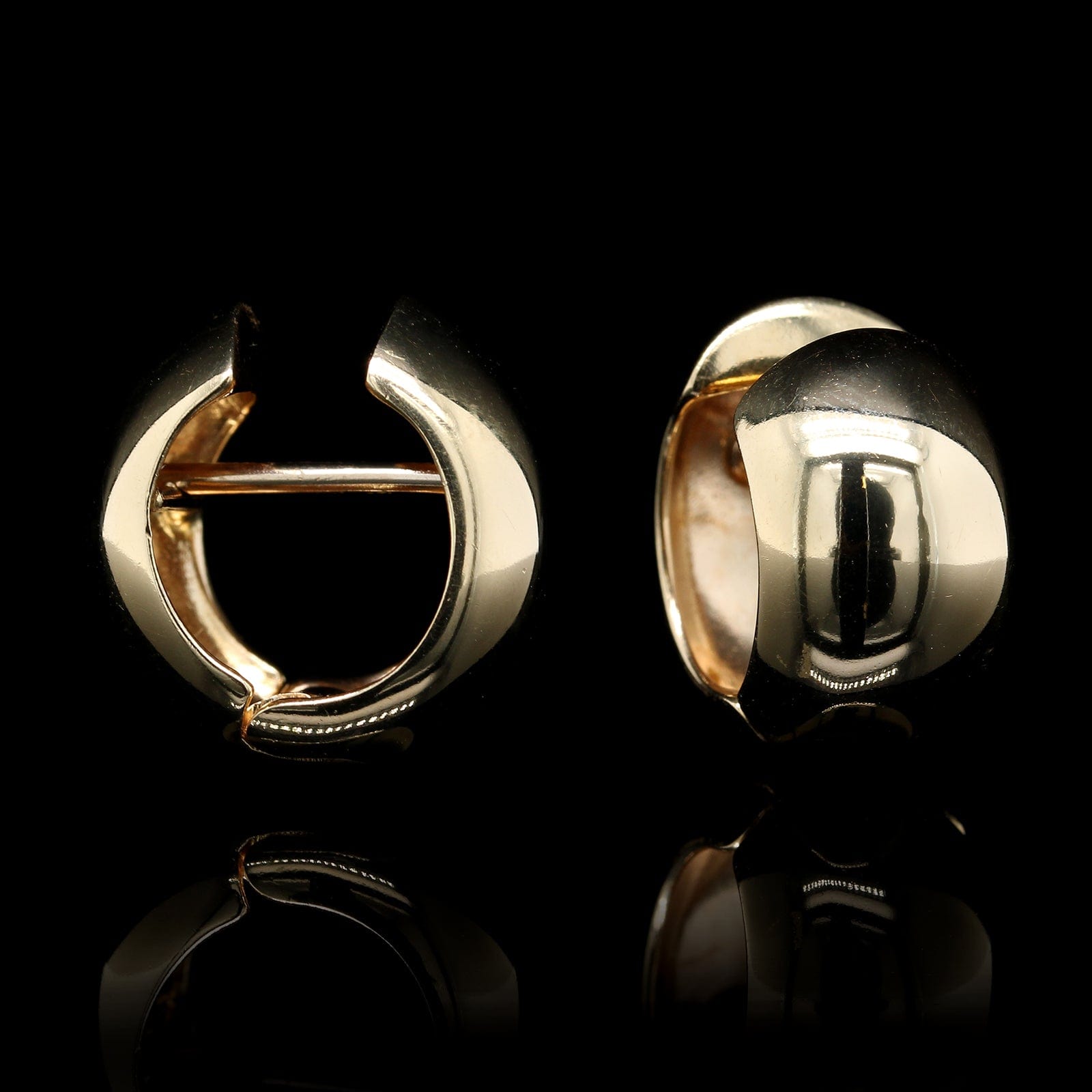 Hoop earrings - gold - men - 5 products