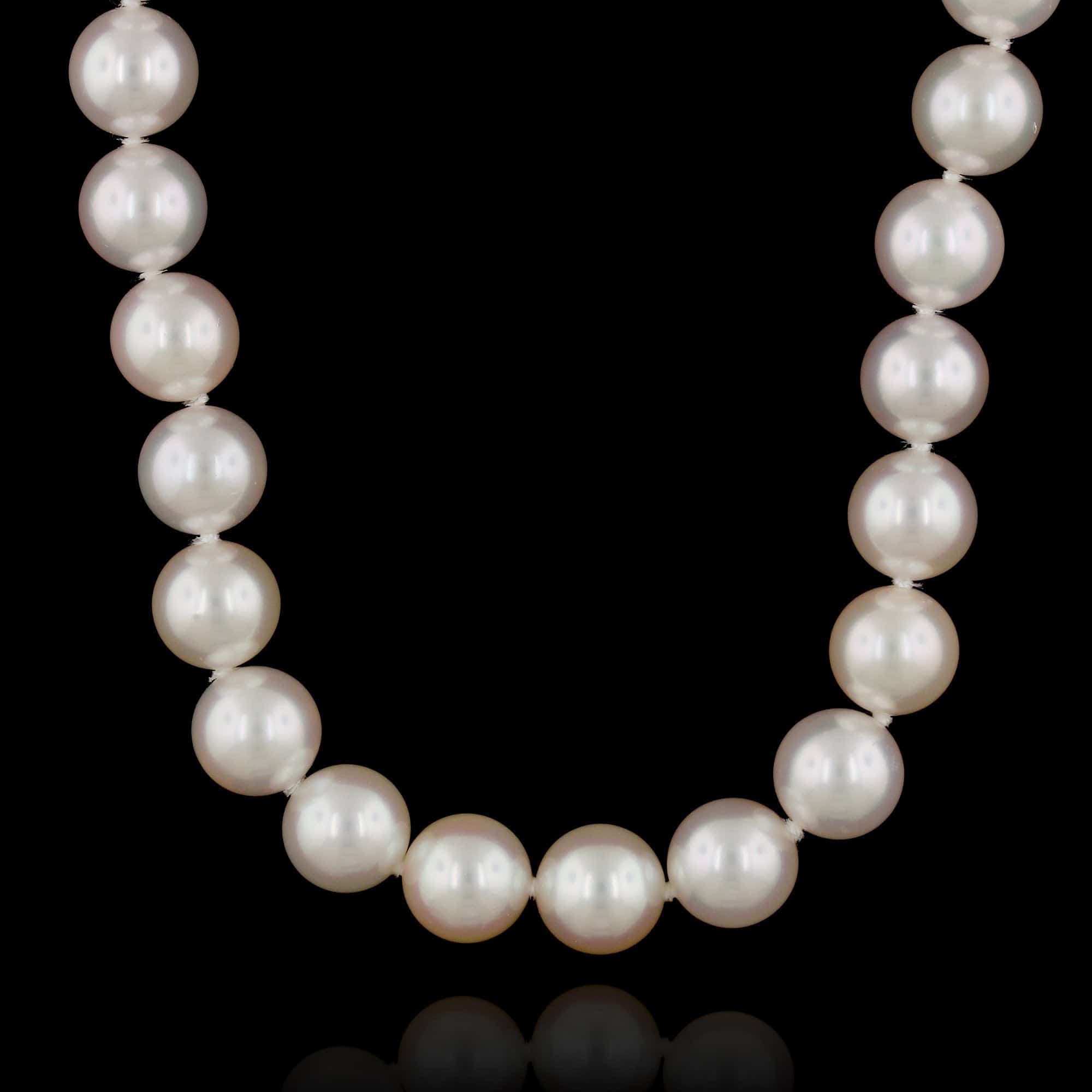 Mikimoto pearl necklace deals extender