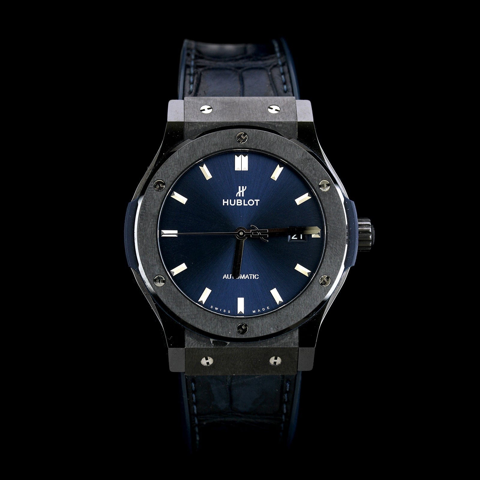 Hublot on sale dark blue