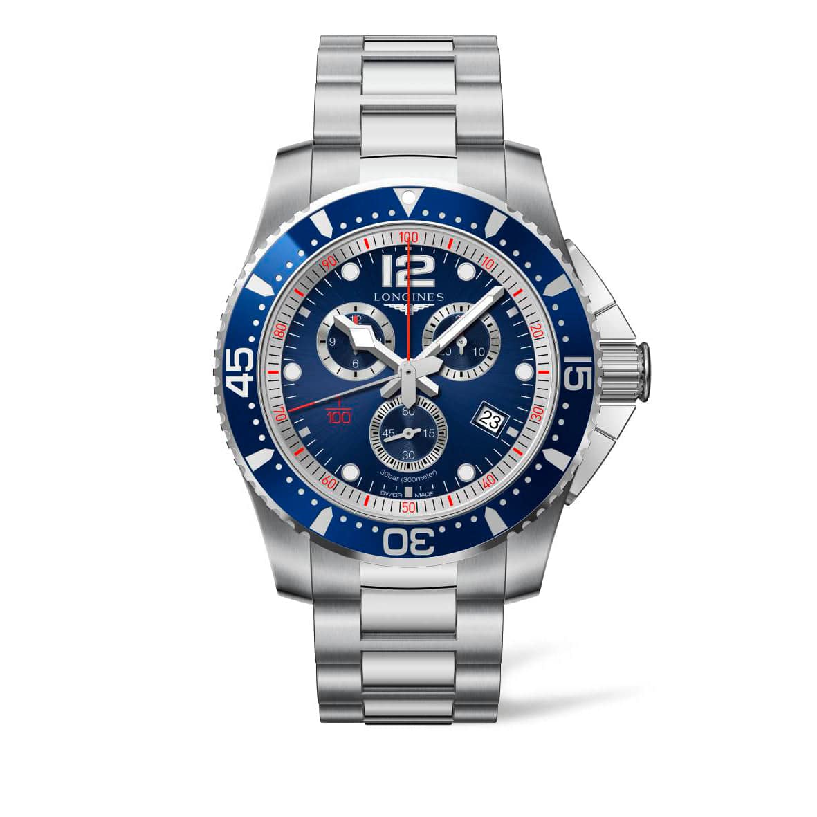 Longines HydroConquest 47mm Chronograph L3.843.4.96.6