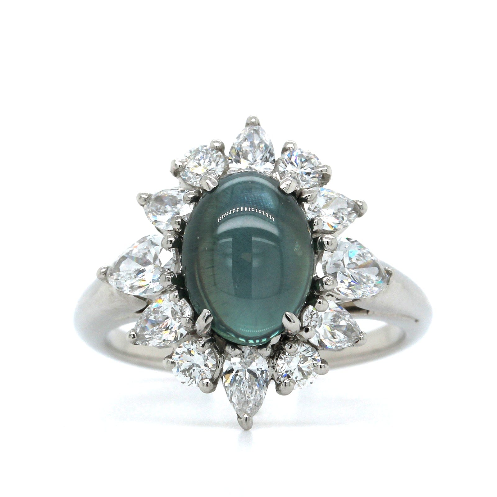 Alexandrite deals platinum ring