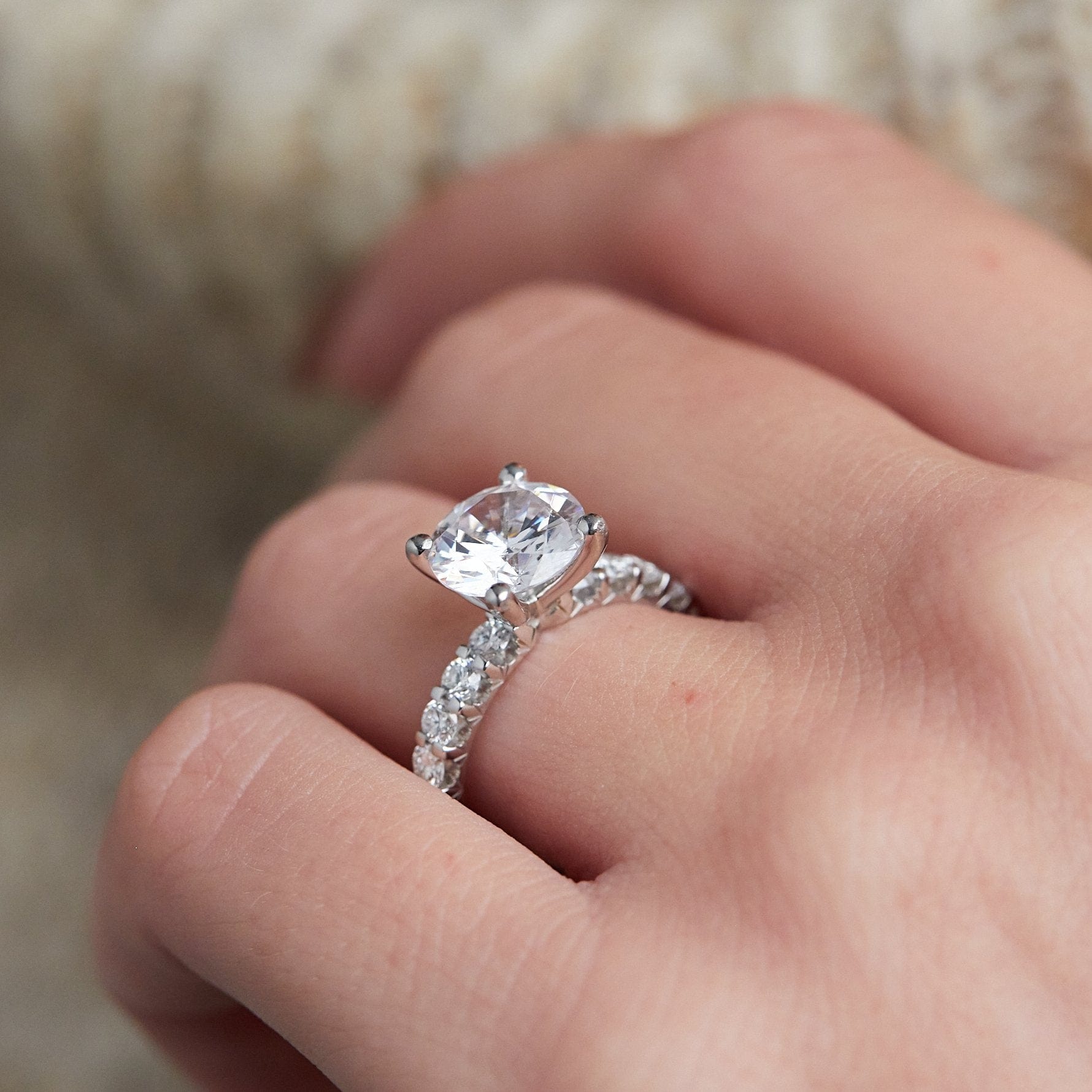 Engagement Ring Settings Without Side Stones, Solitaire Ring Settings,  Mountings