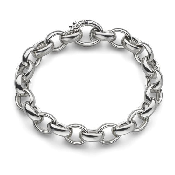 Sterling silver link 2024 bracelet