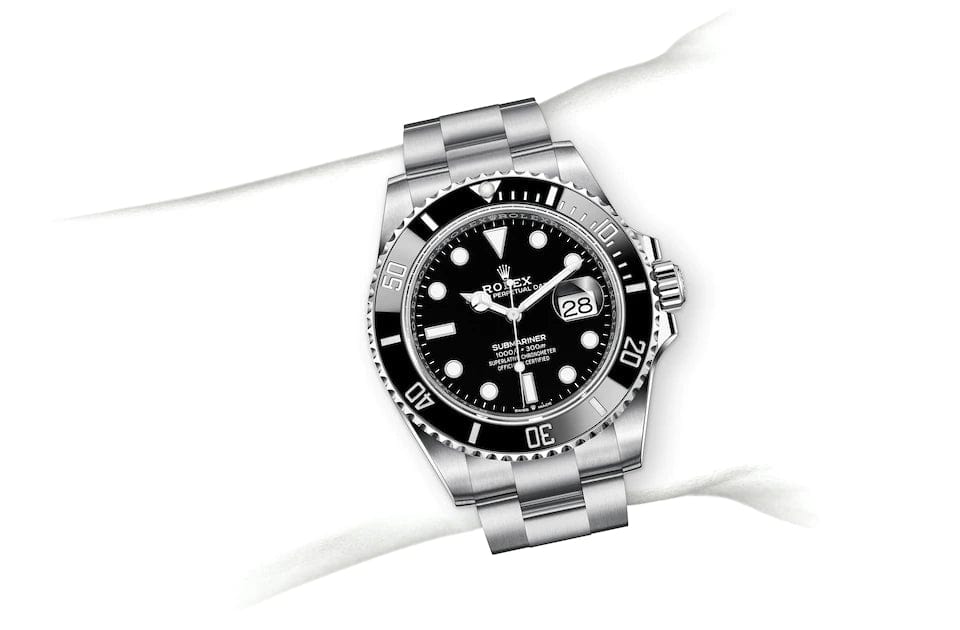 Rolex Submariner in Oystersteel, M126610LV-0002 – Williams Jewelers