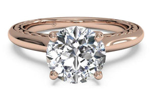 8 Beautiful Rose Gold Engagement Rings She'll Adore