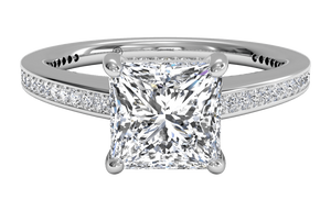 What Characterizes Princess Cut Engagement Rings?