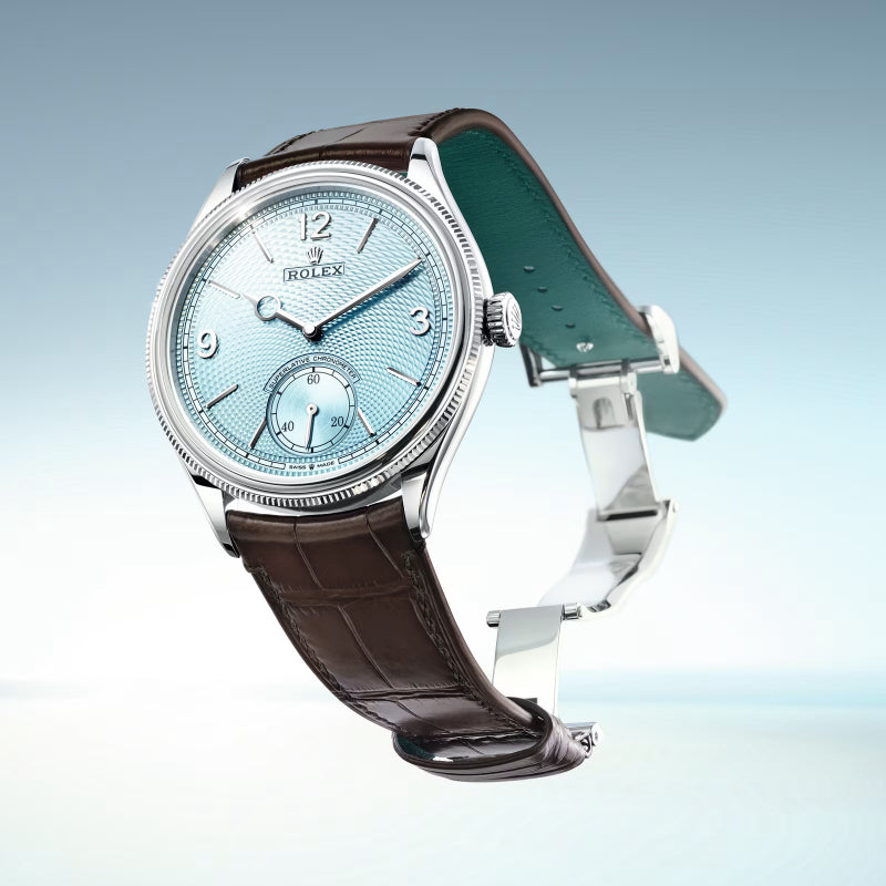 Rolex 1908 floating blue sky mobile homepage