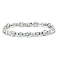 18K White Gold Diamond Bracelet