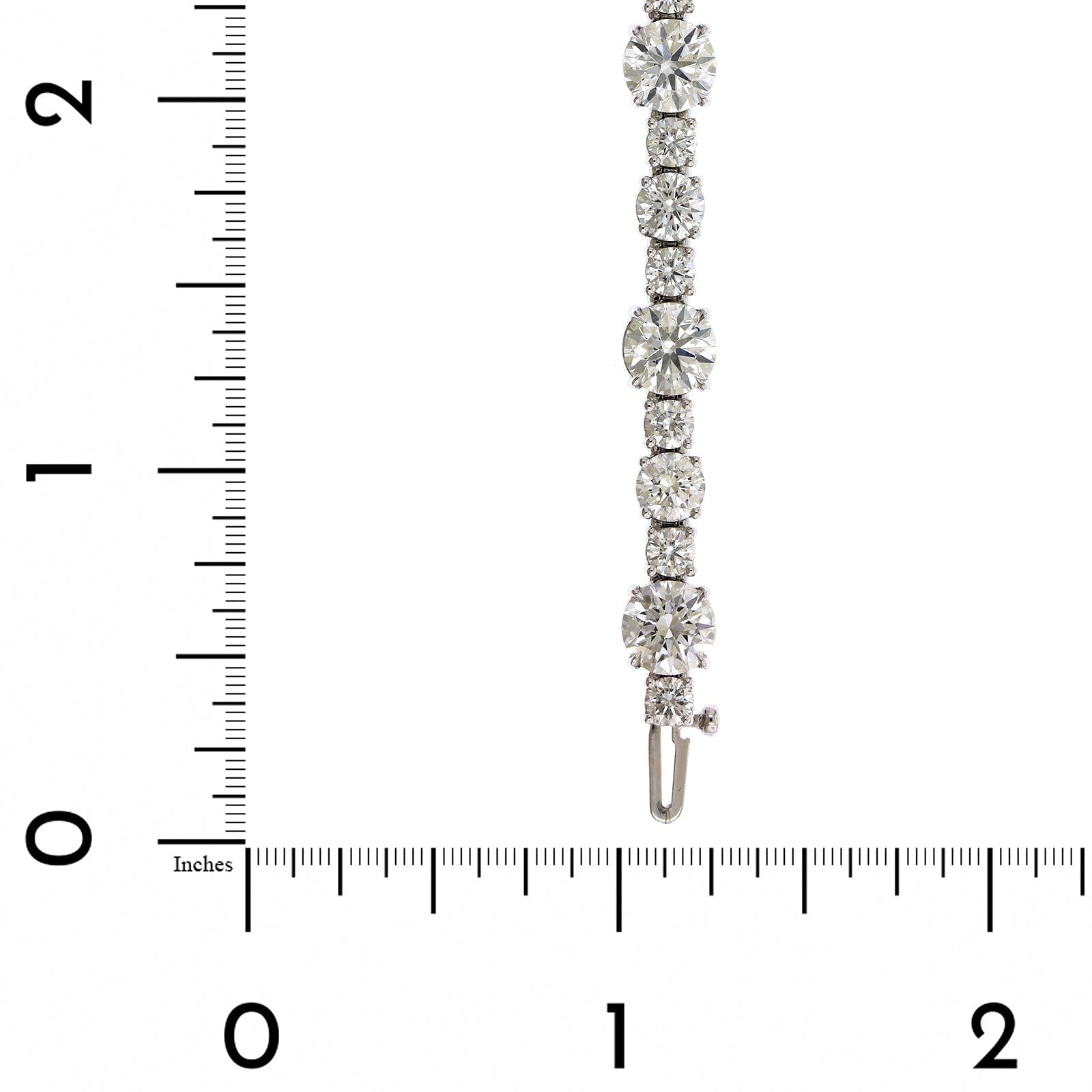 18K White Gold Diamond Bracelet