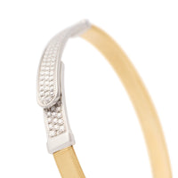 Marco Bicego 18K Yellow Gold Thin Masai Diamond Coil Bracelet