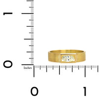 18K Yellow Gold Marquise Diamond Ring