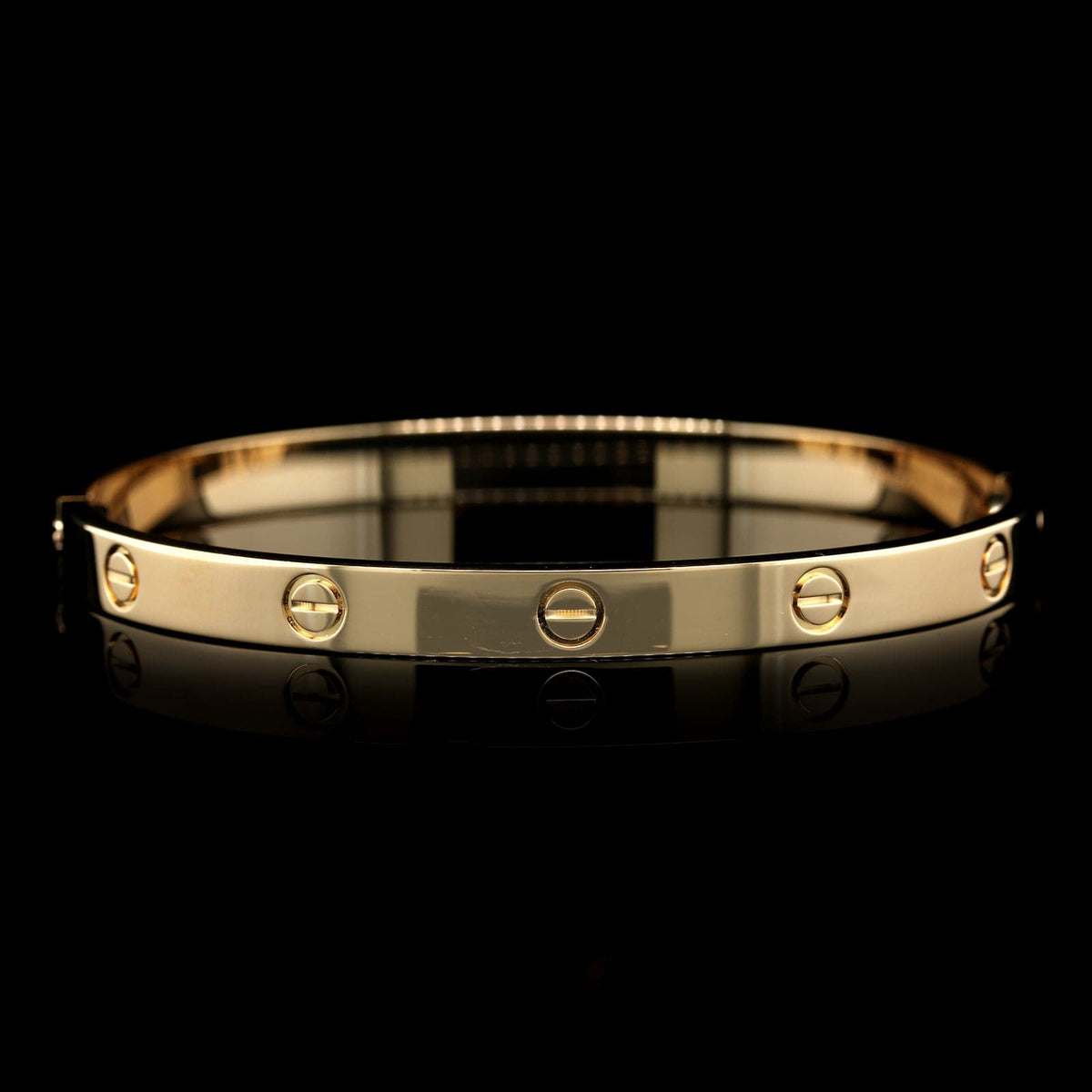 Cartier 18K Yellow Gold Love Estate Bracelet