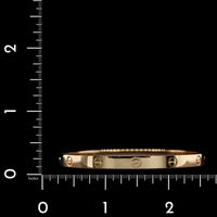 Cartier 18K Yellow Gold Love Estate Bracelet