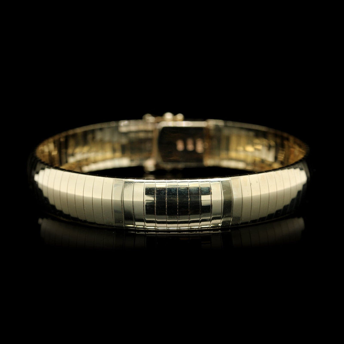 14K Yellow Gold Estate Omega Bracelet