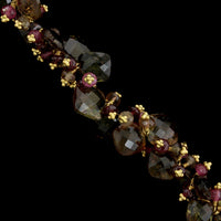 Laura Gibson 22K Yellow Gold Estate Tourmaline Bead Bracelet