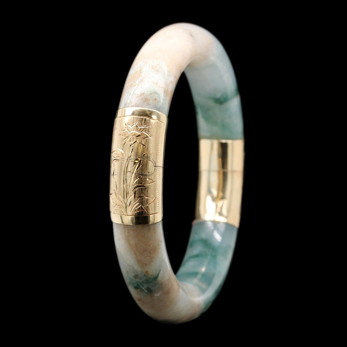 14k jade store bangle