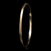 14K Yellow Gold Estate Bangle Bracelet