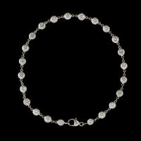 Tiffany & Co. Elsa Peretti Platinum Estate Diamond By The Yard Bracelet