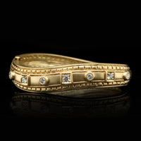 Penny Preville 18K Yellow Gold Estate and Diamond Bracelet