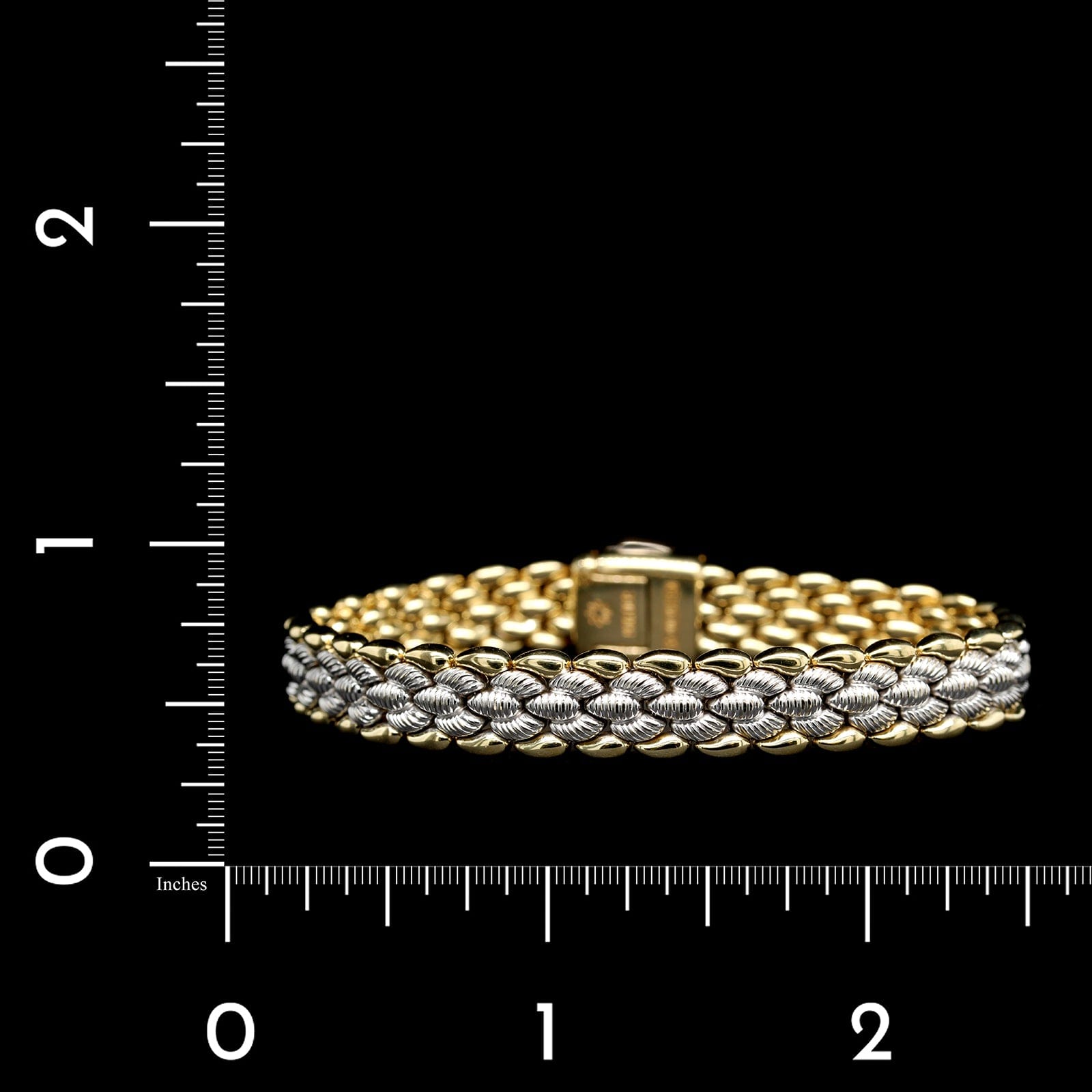 Chimento 18K Two-tone Gold Estate Reversible Bracelet