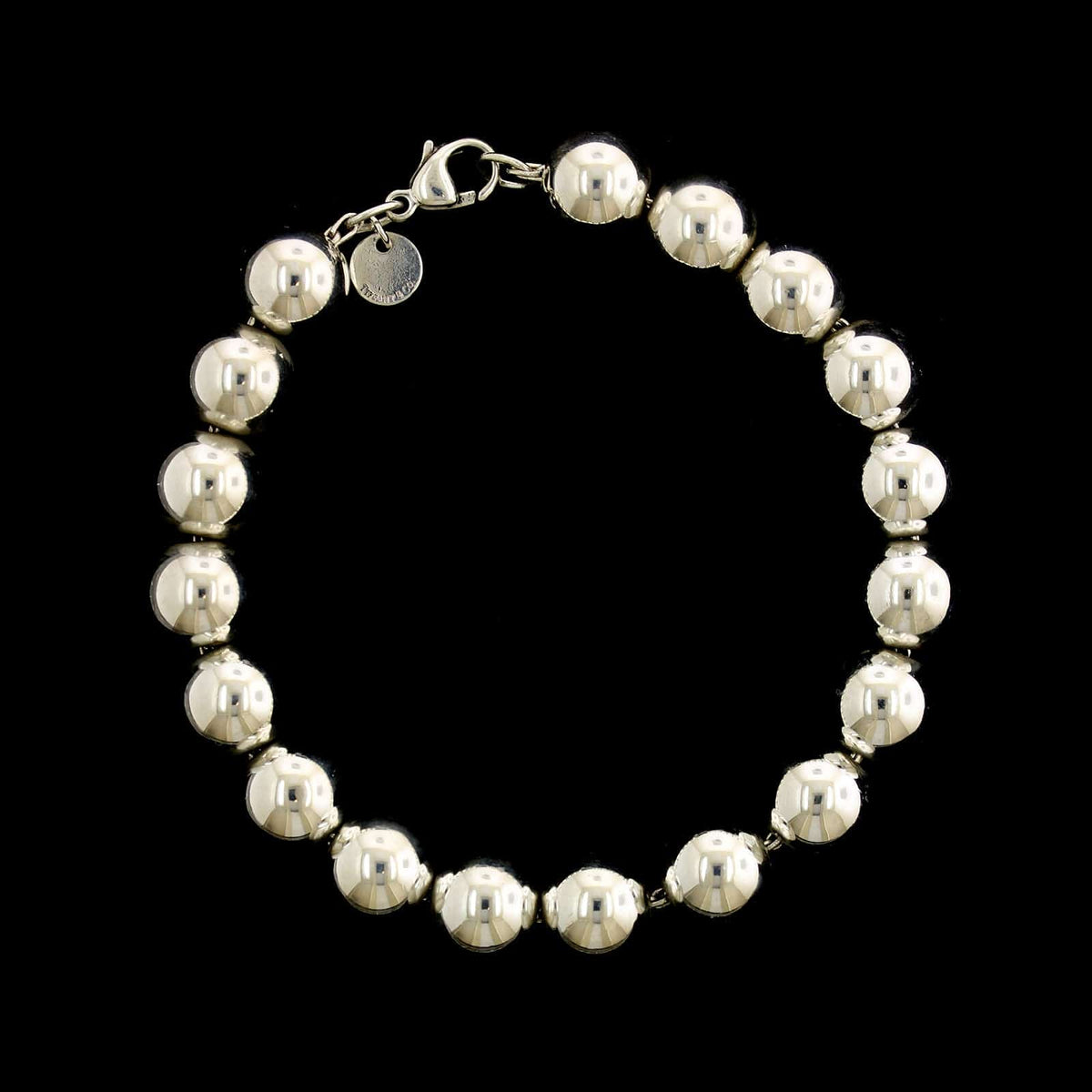 Tiffany & Co. Sterling Silver Estate Hardwear Ball Bracelet