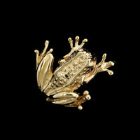 14K Yellow Gold Estate Frog Charm