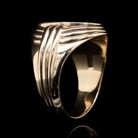 14K Yellow Gold Estate Signet Ring