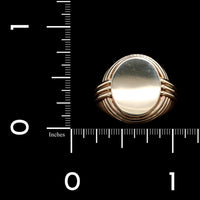 14K Yellow Gold Estate Signet Ring