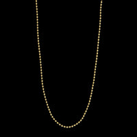 Tiffany & Co. 18K Yellow Gold Estate Beaded Chain