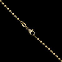 14K Yellow Gold Estate Bead Chain