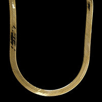 14K Yellow Gold Estate Herringbone Chain