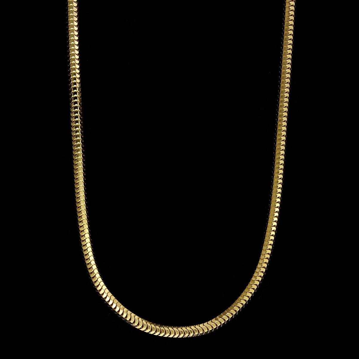 14K Yellow Gold Estate Snake Chain