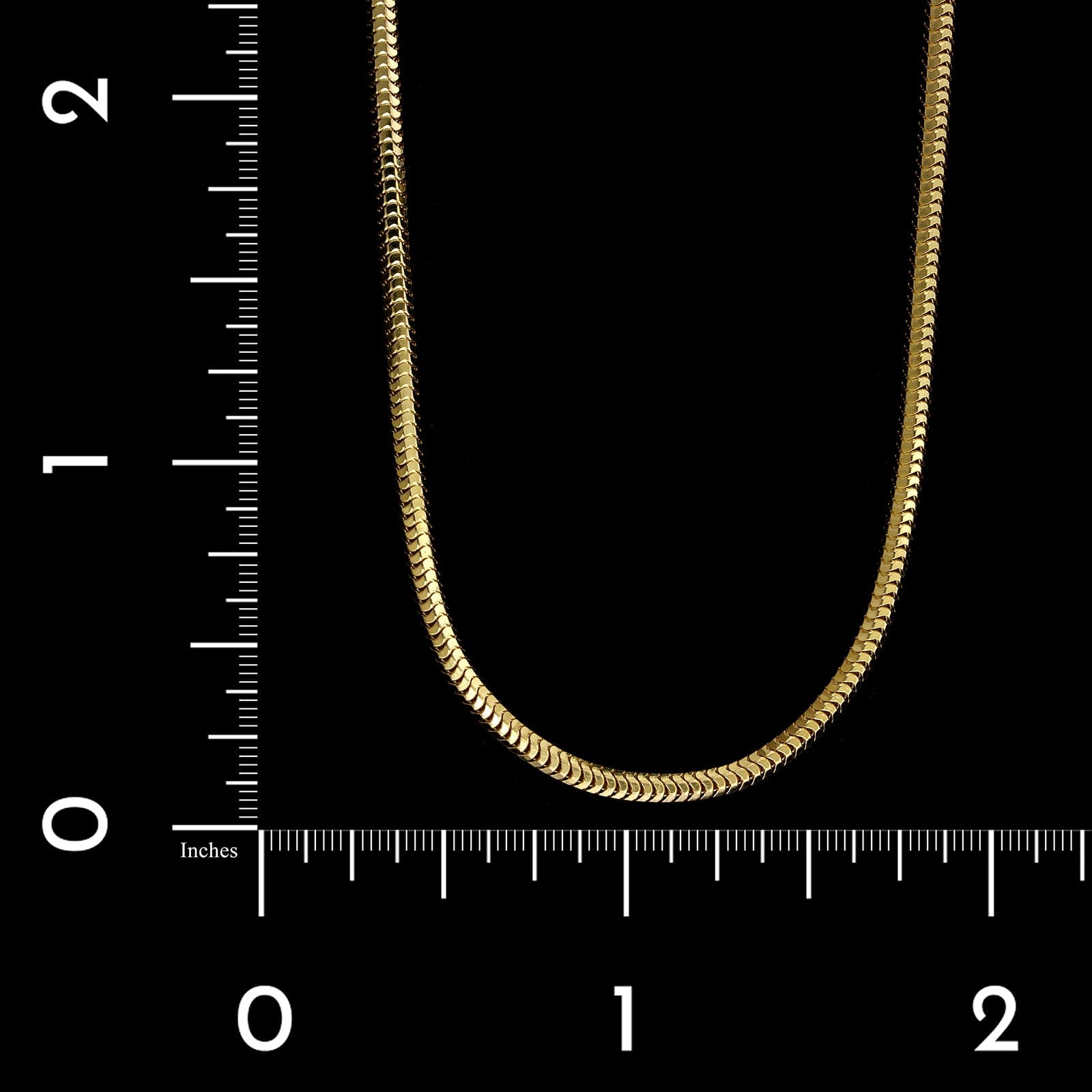 14K Yellow Gold Estate Snake Chain