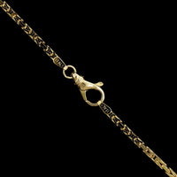 14K Yellow Gold Estate Byzantine Chain