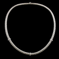 Roberto Coin 18K White Gold Estate Diamond Necklace