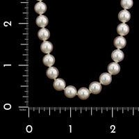 Mikimoto Estate Akoya Cultured Pearl Necklace