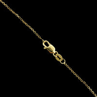 14K Yellow Gold Estate Diamond Pendant