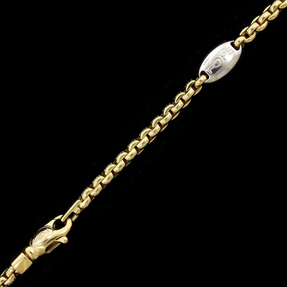 Fope 18K Two-tone Gold Estate Diamond Necklace