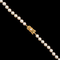 Mikimoto Estate Akoya Cultured Pearl Necklace