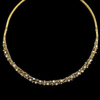 Marius Winograd 18K Two-tone Gold Estate Diamond Necklace